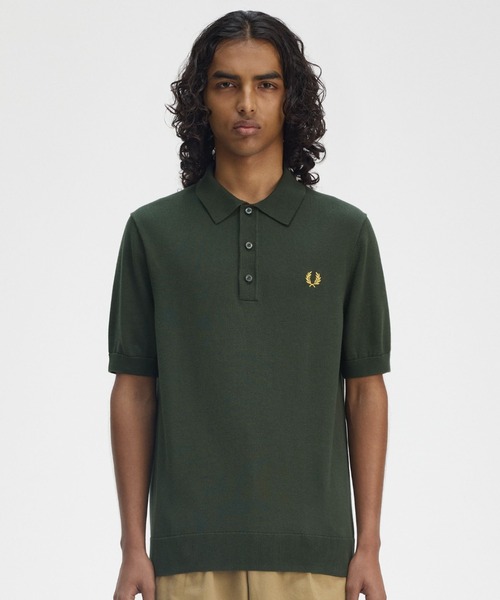 FRED PERRY（フレッドペリー）の「Cotton Knitted Polo Shirt