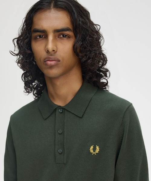 FRED PERRY（フレッドペリー）の「Cotton Knitted Polo Shirt