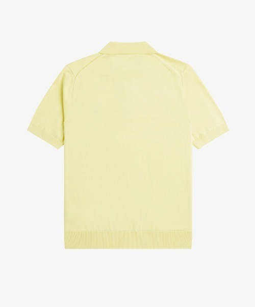 セール】Cotton Knitted Polo Shirt／コットンニットポロシャツ