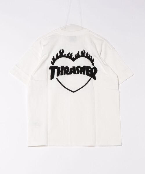 セール】THRASHER/スラッシャー バーニングハートTシャツ 252TH2ST033