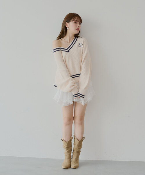 VICOLO 売れ筋商品|||ヴィコロ ニット&セーター アウター レディース Turtlenecks White 送料無料】 ヴィコロ レディース ニット&セーター アウター