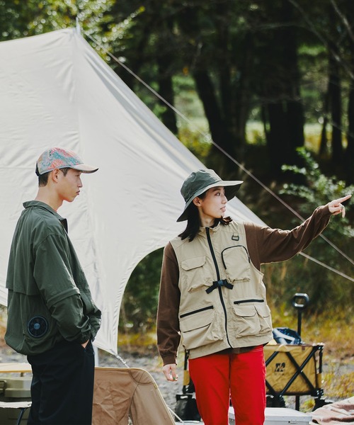 KiU（キウ）の「キウ 吸水速乾 軽量ドライキャップ UVカット（キャップ・メンズ・タイガーカモ/ブラック/ブルー系その他/ベージュ系その他・FREE）」の15枚目の写真