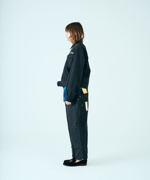 THRIFTY LOOK（スリフティールック）の「THRIFTY LOOK / スリフティールック SEABEES JACKET シービーズジャケット 刺しゅう サテン コットン スーベニアジャケット（ブルゾン・メンズ・ブラック/ブラック系その他・MEDIUM/LARGE/X-SMALL）」の10枚目の写真