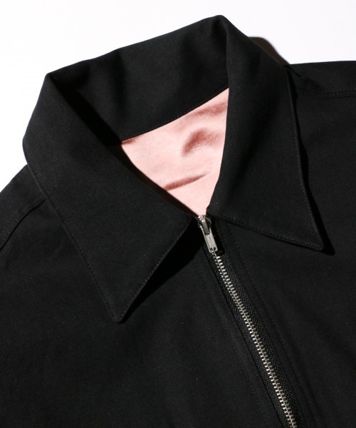 THRIFTY LOOK（スリフティールック）の「THRIFTY LOOK / スリフティールック SEABEES JACKET シービーズジャケット 刺しゅう サテン コットン スーベニアジャケット（ブルゾン・メンズ・ブラック/ブラック系その他・MEDIUM/LARGE/X-SMALL）」の19枚目の写真