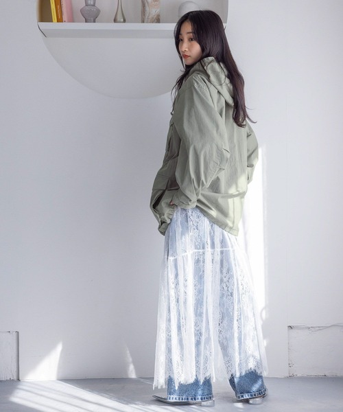 セール】レースボリュームスカート 290863（スカート）｜LOWRYS FARM