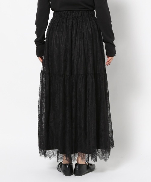 LOWRYS FARM（ローリーズファーム）の「レースボリュームスカート 290863（スカート・レディース・オフホワイト/ブルー/ブラック・FREE）」の19枚目の写真