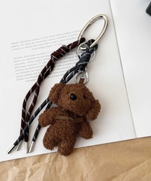 NOLITA LABORATORY(ノリータラボラトリー)の【 NOLITA / ノリータ 】わんこ ぬいぐるみ カラビナ 付 バッグチャーム キーホルダー キーリング(チャーム)
