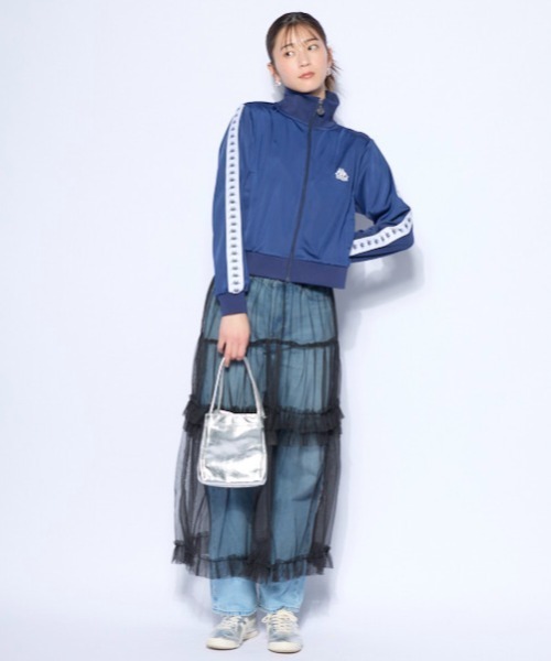 Kappa(カッパ)の「ジャージトラックジャケット(その他アウター・レディース・ネイビー/ホワイト・MEDIUM/LARGE/X-LARGE)」の3枚目の写真