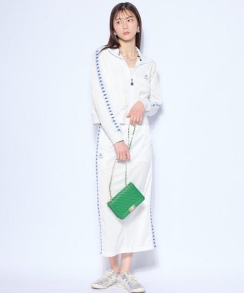 Kappa(カッパ)の「ジャージトラックジャケット(その他アウター・レディース・ネイビー/ホワイト・MEDIUM/LARGE/X-LARGE)」の8枚目の写真