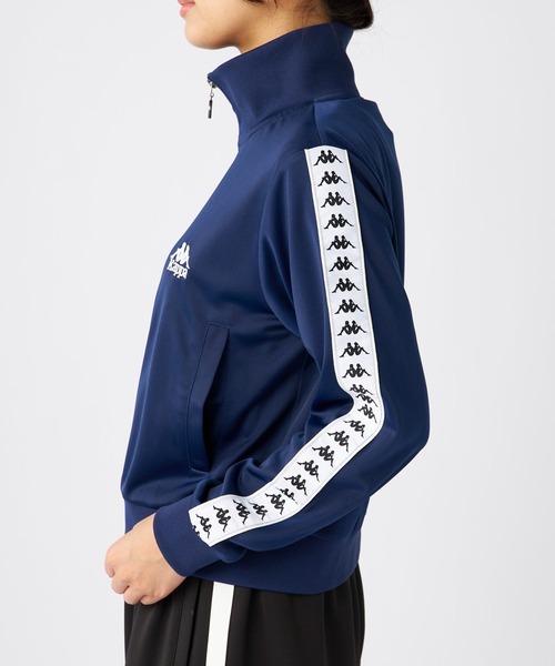 Kappa(カッパ)の「ジャージトラックジャケット(その他アウター・レディース・ネイビー/ホワイト・MEDIUM/LARGE/X-LARGE)」の9枚目の写真