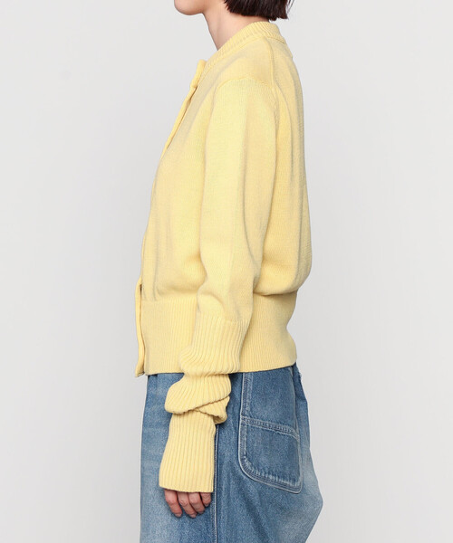 THE SHINZONE | COTTON LONG RIB CARDIGAN WOMEN（カーディガン