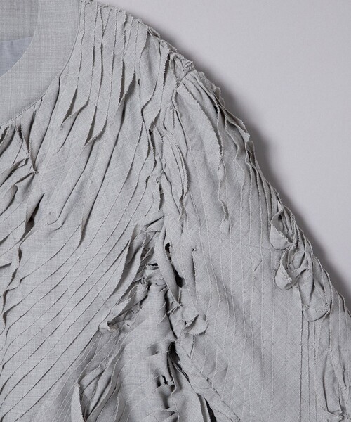 STUDIOUS（ステュディオス）の「【TAAKK/ターク】NO COLLAR JACKET（その他アウター・メンズ・ブラック/グレー・2/3）」の6枚目の写真