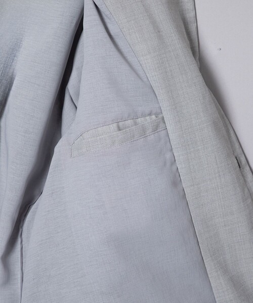 STUDIOUS（ステュディオス）の「【TAAKK/ターク】NO COLLAR JACKET（その他アウター・メンズ・ブラック/グレー・2/3）」の8枚目の写真