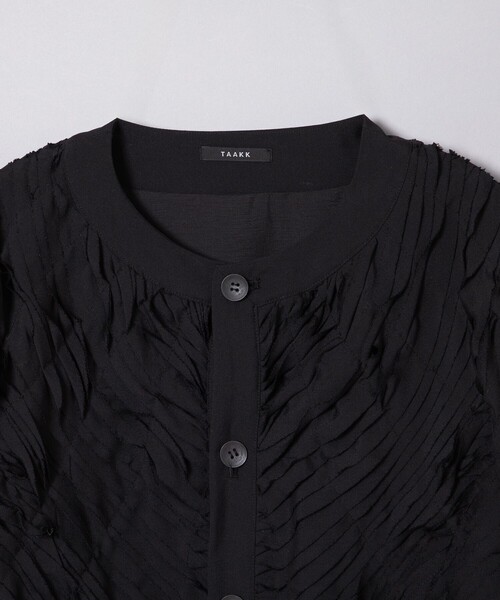 STUDIOUS（ステュディオス）の「【TAAKK/ターク】NO COLLAR JACKET（その他アウター・メンズ・ブラック/グレー・2/3）」の12枚目の写真