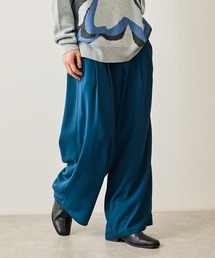 JUNRED | 3タックスーパーワイドパンツ(スラックス)