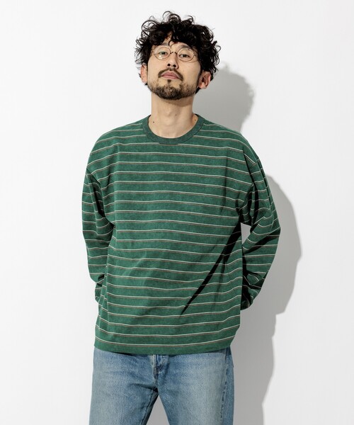 プリーツプリーズ　ボーダー　長袖　トップス　3 楽天市場】【40％】セール BREEZE【ブリーズ】【どっちも正解