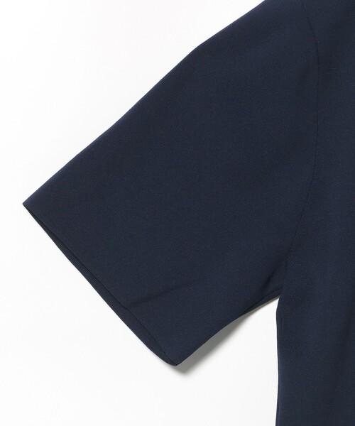 BEAMS GOLF（ビームスゴルフ）の「〈MEN〉B.G.THREE / ALL-TIME モックネック ニット（Tシャツ/カットソー・メンズ・ブラック/ネイビー/ホワイト・MEDIUM/LARGE）」の18枚目の写真