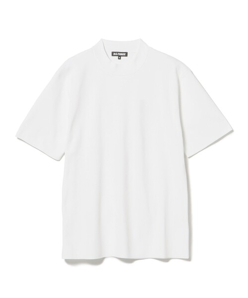 BEAMS GOLF（ビームスゴルフ）の「〈MEN〉B.G.THREE / ALL-TIME モックネック ニット（Tシャツ/カットソー・メンズ・ブラック/ネイビー/ホワイト・MEDIUM/LARGE）」の5枚目の写真