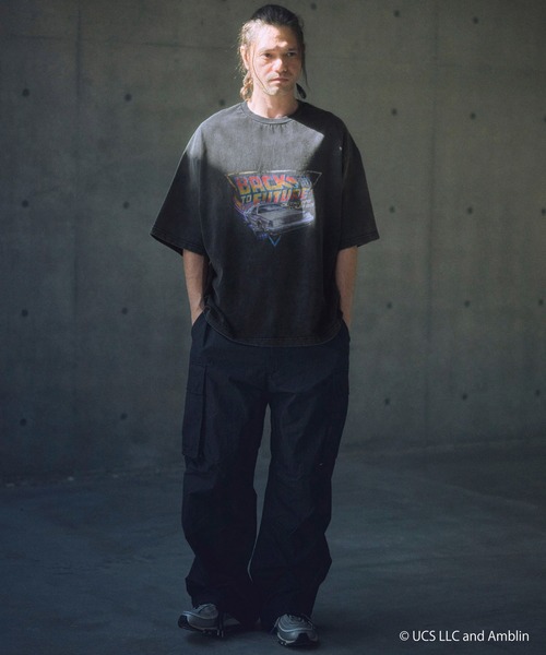 ADAM PATEK（アダムパテック）の「mt9520- (BACK TO THE FUTURE)DeLoreanT Tシャツ（Tシャツ/カットソー・メンズ・ブラック・2/1）」の14枚目の写真