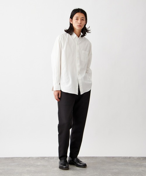 【超美品】☆サルバム：テーパード　スリム　カットオフ　スリット　スラックス RED CARD レッドカード トーキョー MM66 akira-Stoned Black