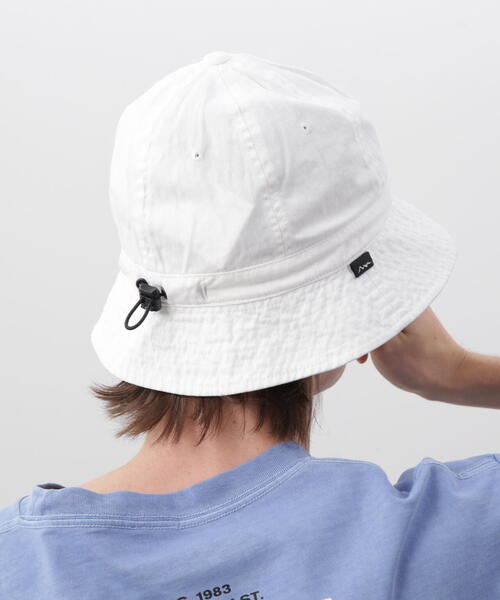 MANASTASH（マナスタッシュ）の「MANASTASH/マナスタッシュ/WASHED DENIM HAT/ウォッシュド デニムハット（ハット・メンズ・その他35/ブラック/ホワイト系2・F）」の8枚目の写真