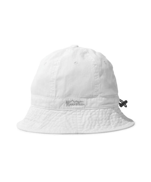 MANASTASH（マナスタッシュ）の「MANASTASH/マナスタッシュ/WASHED DENIM HAT/ウォッシュド デニムハット（ハット・メンズ・その他35/ブラック/ホワイト系2・F）」の11枚目の写真