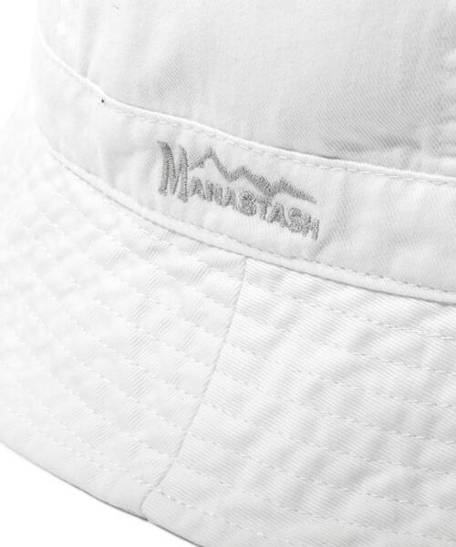MANASTASH（マナスタッシュ）の「MANASTASH/マナスタッシュ/WASHED DENIM HAT/ウォッシュド デニムハット（ハット・メンズ・その他35/ブラック/ホワイト系2・F）」の15枚目の写真