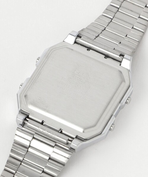 CASIO(カシオ)の「<CASIO>A130WE デジタルウォッチ 腕時計(デジタル腕時計・メンズ・シルバー/ライトブルー・FREE)」の8枚目の写真