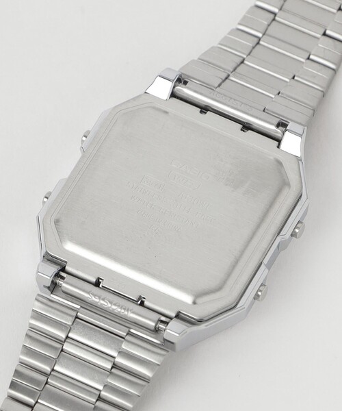 CASIO(カシオ)の「<CASIO>A130WE デジタルウォッチ 腕時計(デジタル腕時計・メンズ・シルバー/ライトブルー・FREE)」の10枚目の写真