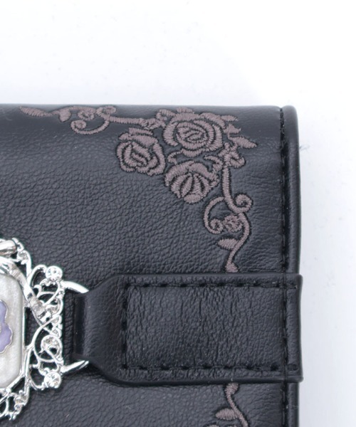 axes femme（アクシーズファム）の「薔薇封入モチーフミニ財布（財布・レディース・ピンク/ブラック・FREE）」の16枚目の写真