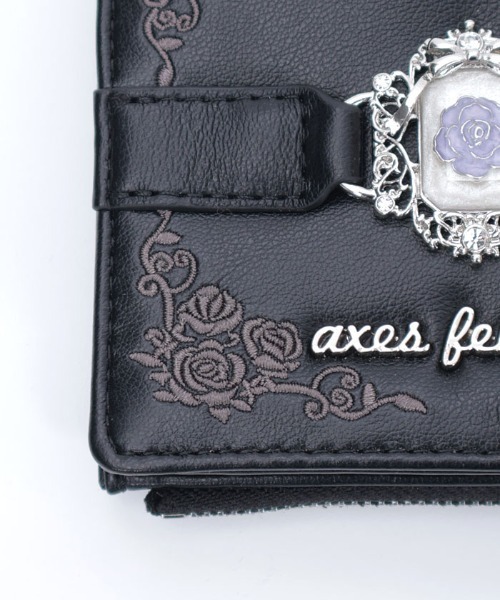 axes femme（アクシーズファム）の「薔薇封入モチーフミニ財布（財布・レディース・ピンク/ブラック・FREE）」の17枚目の写真