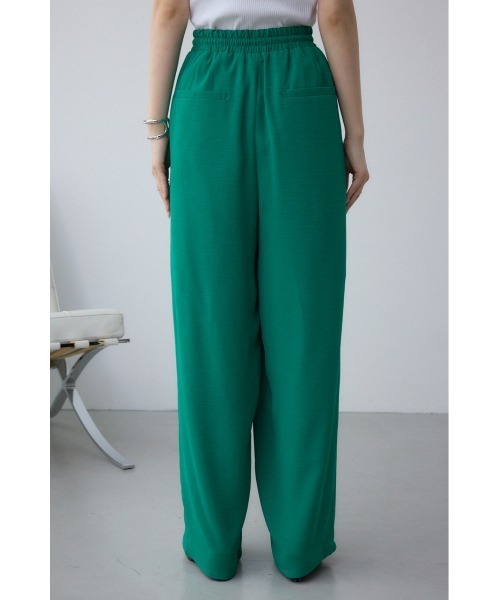 AZUL by moussy(アズールバイマウジー)の「ワイドイージーパンツ(スラックス・レディース・ブラック/グレイッシュベージュ/ブラック系その他/グリーン系その他/グリーン・SMALL/MEDIUM)」の21枚目の写真