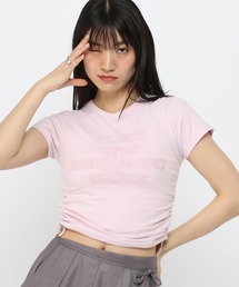 MIDNIGHT MOVE string t 半袖 クロップTシャツ ストラップT（ブラック） - MIDNIGHT MOVE | 60% - アジア