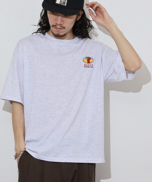 FUNALIVE(ファンアライブ)の「純喫茶 刺繍ワイドTシャツ 吸水速乾 UVカット(Tシャツ/カットソー・メンズ・ブラック/グレイッシュベージュ/ブラック系その他2/イエロー/スミクロ/ネイビー/ミント/ホワイト/グリーン/ピンク/ブルー/ホワイト系その他2・M/L/LL)」の21枚目の写真