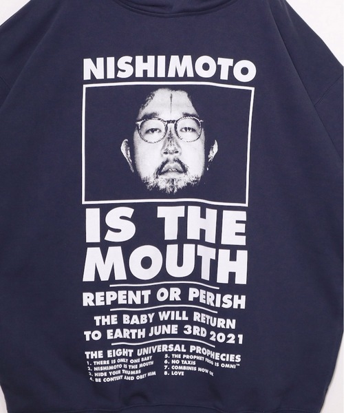 NISHIMOTO IS THE MOUTH（ニシモト イズ ザ マウス）の「CLASSIC SWEAT 