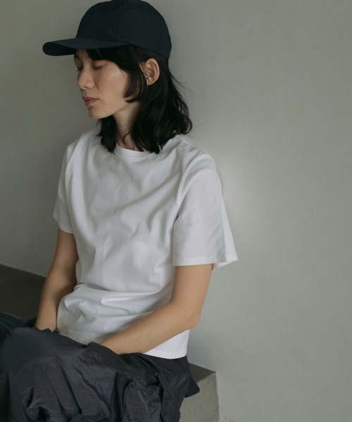 anuke（アンヌーク）の「Typewriter Shirring Tops（Tシャツ