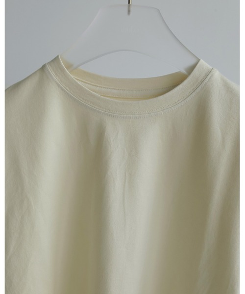 anuke(アンヌーク)の「Basic Loose T-shirts(Tシャツ/カットソー・レディース・ブラウン/ホワイト/ブラック/クリーム・FREE)」の16枚目の写真