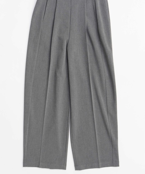 MAISON SPECIAL(メゾンスペシャル)の「Knit Combination All-In-One/ニットコンビオールインワン(つなぎ/オールインワン・レディース・ブラック/グレー・38/36)」の13枚目の写真