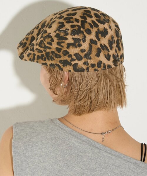 WHO'S WHO gallery（フーズフーギャラリー）の「アソートハンチング（ハンチング/ベレー帽・レディース・ブラウン・FREE）」の5枚目の写真