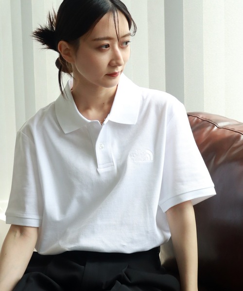 THE NORTH FACE（ザノースフェイス）の「【THE NORTH FACE/ザノースフェイス】ESSENTIAL REGULAR POLO/エッセンシャル レギュラーポロ（ポロシャツ・メンズ・ホワイト/ネイビー/ブラック・S/M/L/XL/XXL）」の12枚目の写真