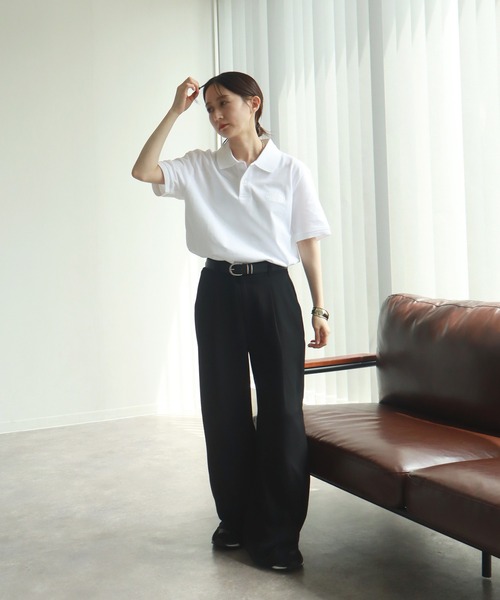 THE NORTH FACE（ザノースフェイス）の「【THE NORTH FACE/ザノースフェイス】ESSENTIAL REGULAR POLO/エッセンシャル レギュラーポロ（ポロシャツ・メンズ・ホワイト/ネイビー/ブラック・S/M/L/XL/XXL）」の16枚目の写真