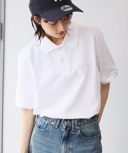 THE NORTH FACE（ザノースフェイス）の「【THE NORTH FACE/ザノースフェイス】ESSENTIAL REGULAR POLO/エッセンシャル レギュラーポロ（ポロシャツ・メンズ・ホワイト/ネイビー/ブラック・S/M/L/XL/XXL）」の13枚目の写真