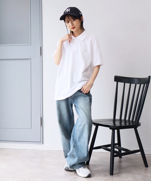 THE NORTH FACE（ザノースフェイス）の「【THE NORTH FACE/ザノースフェイス】ESSENTIAL REGULAR POLO/エッセンシャル レギュラーポロ（ポロシャツ・メンズ・ホワイト/ネイビー/ブラック・S/M/L/XL/XXL）」の18枚目の写真
