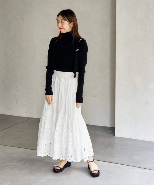 LE TALON（ルタロン）の「《追加》4cmパールプラットサンダル（サンダル・レディース・ブラック×ブラック/アイボリー/キャメル・X-SMALL/SMALL/MEDIUM/LARGE/X-LARGE）」の4枚目の写真