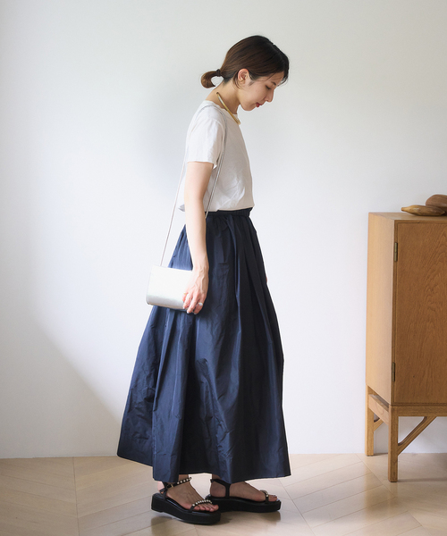 LE TALON（ルタロン）の「《追加》4cmパールプラットサンダル（サンダル・レディース・ブラック×ブラック/アイボリー/キャメル・X-SMALL/SMALL/MEDIUM/LARGE/X-LARGE）」の8枚目の写真