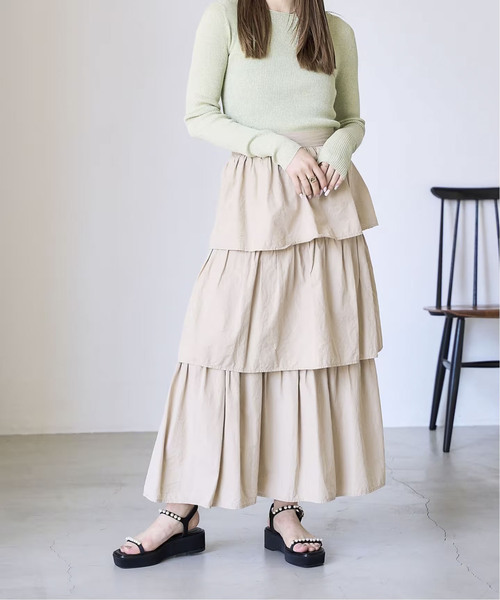 LE TALON（ルタロン）の「《追加》4cmパールプラットサンダル（サンダル・レディース・ブラック×ブラック/アイボリー/キャメル・X-SMALL/SMALL/MEDIUM/LARGE/X-LARGE）」の16枚目の写真