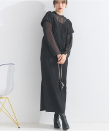 OandI（オーアンドアイ）の「シアートップス＋Vラインワンピース（ワンピース）」