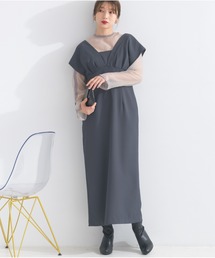 OandI（オーアンドアイ）の「シアートップス＋Vラインワンピース（ワンピース）」