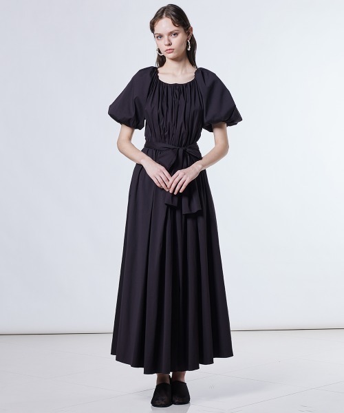 Sov.(ソブ)の「LAZER BROAD RG ワンピース(ドレス・レディース・ネイビー/ブラウン・38/36)」の1枚目の写真