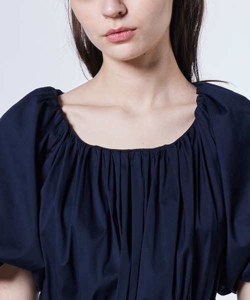 Sov.(ソブ)の「LAZER BROAD RG ワンピース(ドレス・レディース・ネイビー/ブラウン・38/36)」の3枚目の写真